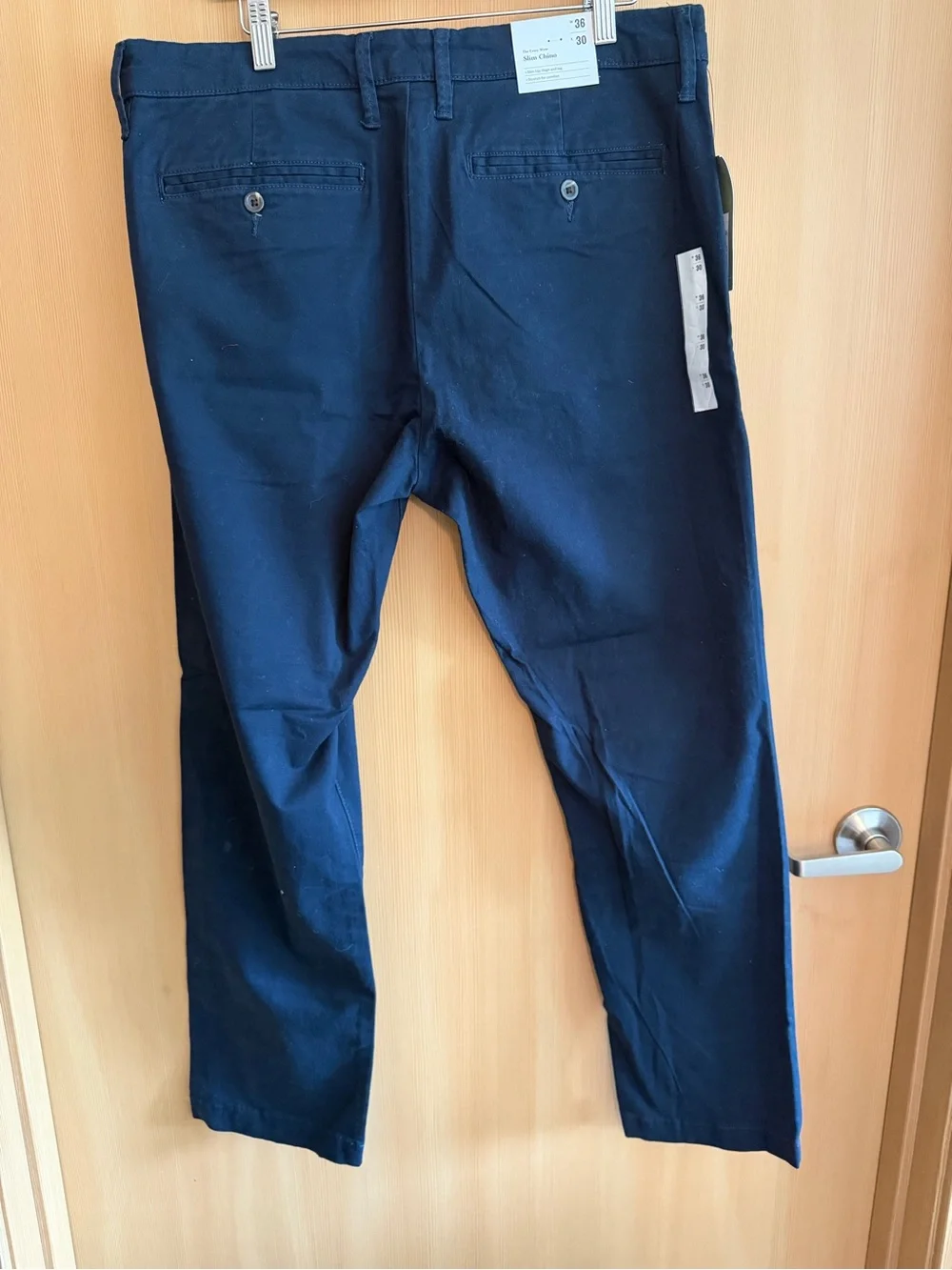 Men's Navy Chino Pants